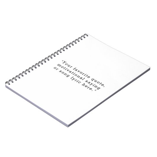 Creëer Uw eigen offerte Notitieboek (Linkerzijde)