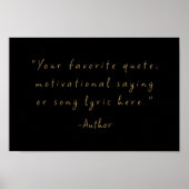 Creëer Uw eigen offerte Poster (Voorkant)