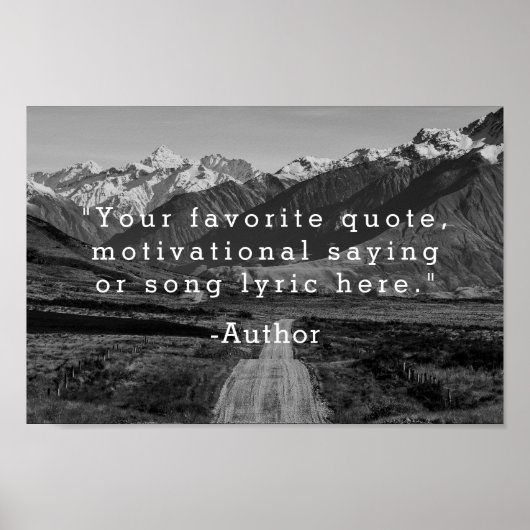 Creëer Uw eigen offerte Poster (Voorkant)