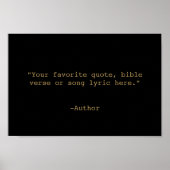 Creëer Uw eigen offerte Poster (Voorkant)