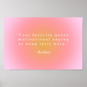 Creëer Uw eigen offerte Poster (Voorkant)