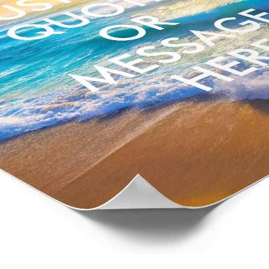 Creëer Uw eigen offerte Poster (Hoek)