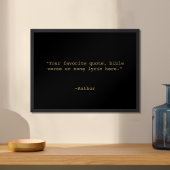 Creëer Uw eigen offerte Poster