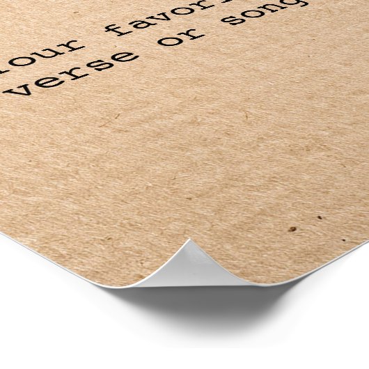 Creëer Uw eigen offerte Poster (Hoek)