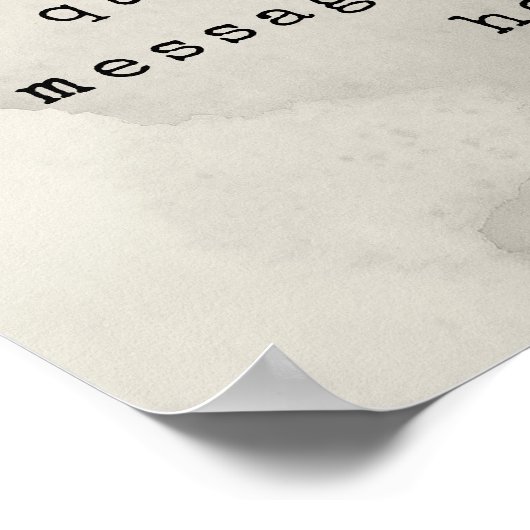 Creëer Uw eigen offerte Poster (Hoek)