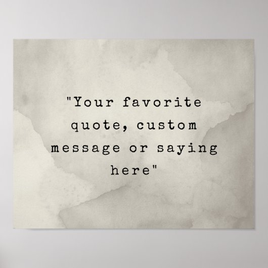 Creëer Uw eigen offerte Poster (Voorkant)