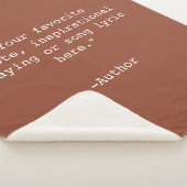 Creëer Uw eigen offerte Sherpa Deken (3/4)