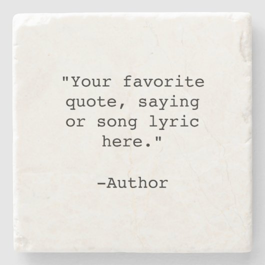 Creëer Uw eigen offerte Stenen Onderzetter (Voorkant)