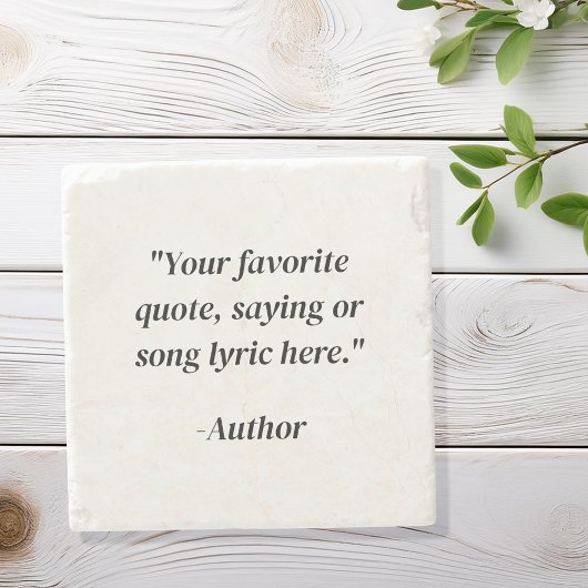 Creëer Uw eigen offerte Stenen Onderzetter