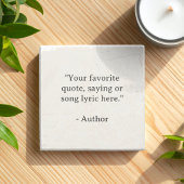 Creëer Uw eigen offerte Stenen Onderzetter