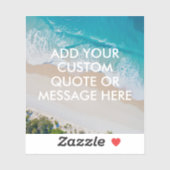 Creëer Uw eigen offerte Sticker (Vel)