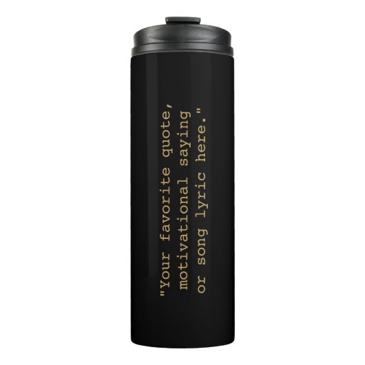 Creëer Uw eigen offerte Thermosbeker (Voorkant)