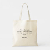 Creëer Uw eigen offerte Tote Bag (Achterkant)
