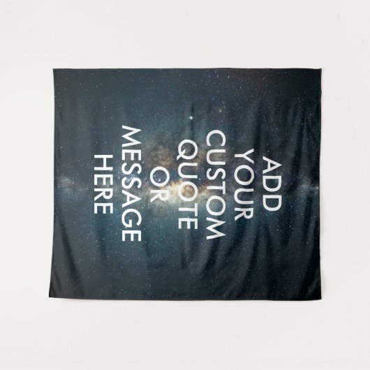 Creëer Uw eigen offerte Wandkleed (Voorkant (horizontaal))