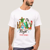 Creëer Uw eigen Oh Holy Night Christmas T-shirt (Voorkant)