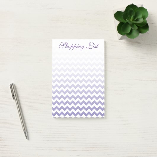 Creëer Uw eigen ombre chevron patroon Post-it® Notes (Kantoor)