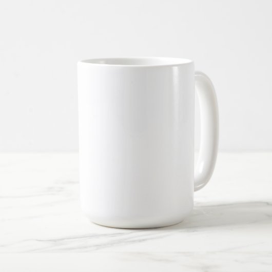 Creëer Uw eigen ontwerp 15oz koffie Mok (Voorkant rechts)