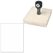 Creëer Uw eigen ontwerp 4 "x 5" Maple Wood Art Rubberstempel (Gestempeld)