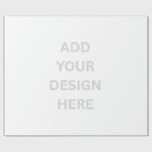 Creëer Uw eigen ontwerp 64 lb glanzend inpakpapier (Vlak)