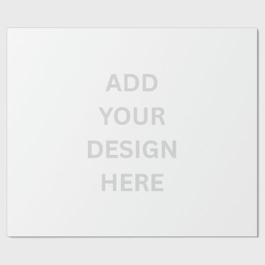 Creëer Uw eigen ontwerp 64 lb glanzend inpakpapier (Vlak)