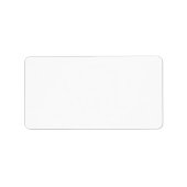 Creëer uw eigen ontwerp adreslabel etiket (Voorkant)