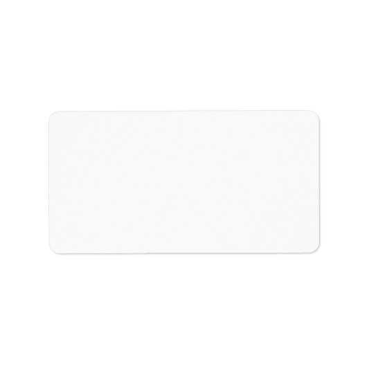 Creëer uw eigen ontwerp adreslabel etiket (Voorkant)