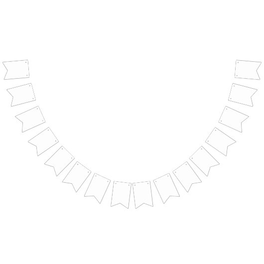 Creëer uw eigen ontwerp Bunting Flags Vlaggetjes (Alle)