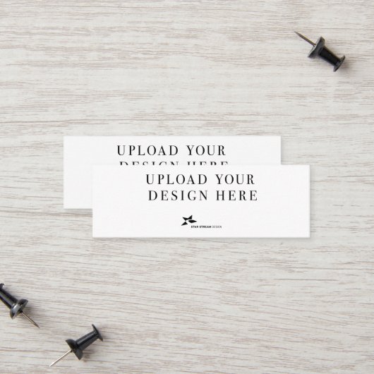 Creëer Uw eigen ontwerp Contactkaartje (Voorkant / Achterkant in situ)