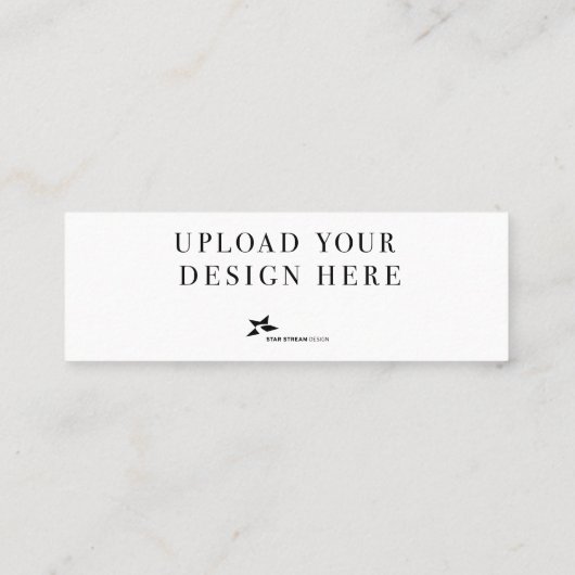 Creëer Uw eigen ontwerp Contactkaartje (Achterkant)