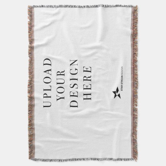 Creëer Uw eigen ontwerp Deken (Voorkant Verticaal)