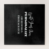 Creëer Uw eigen — Ontwerp een aangepaste versie Legpuzzel (Horizontaal)