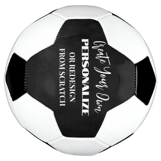 Creëer Uw eigen — Ontwerp een aangepaste versie Voetbal (Gedraaid)