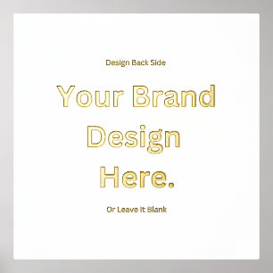 Creëer uw eigen ontwerp en print Folie Print