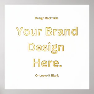 Creëer uw eigen ontwerp Folie Print