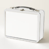 Creëer uw eigen ontwerp metalen lunchbox (Voorkant)