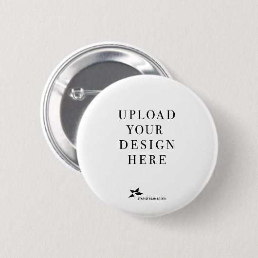 Creëer Uw eigen ontwerp Ronde Button 5,7 Cm (Voorkant /achterkant)