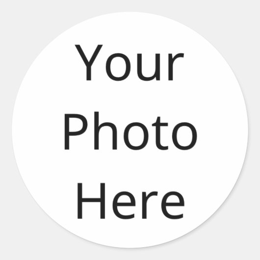 Creëer uw eigen ontwerp ronde sticker (Voorkant)