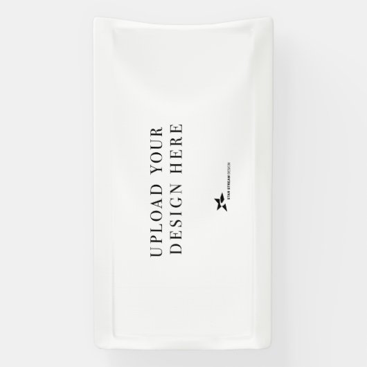 Creëer Uw eigen ontwerp Spandoek (Verticaal)