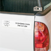 CREËER UW EIGEN ~ ONTWERP UW EIGEN BUMPERSTICKER (Op Truck)