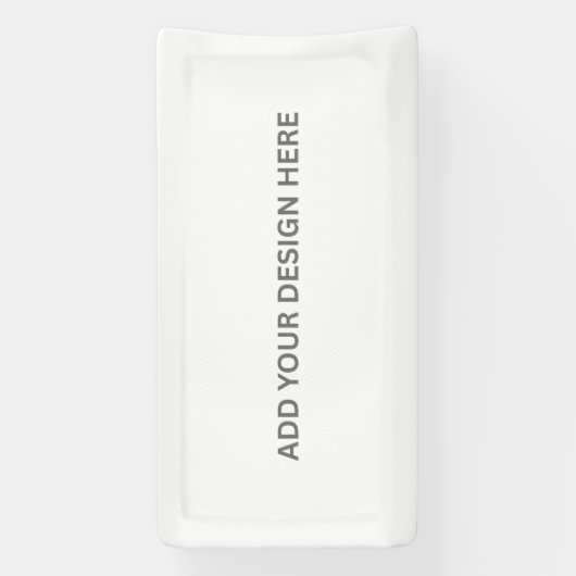 Creëer Uw Eigen Ontwerp Vinyl Banner, 2'x1' Banner (Verticaal)