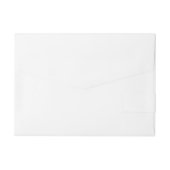 Creëer uw eigen ontwerp Wraparound Adresetiketten Adreslabel Wikkel (Achterkant)