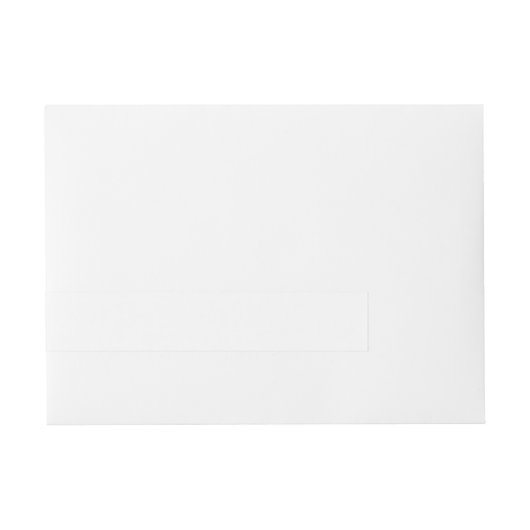 Creëer uw eigen ontwerp Wraparound Adresetiketten Adreslabel Wikkel (Voorkant)