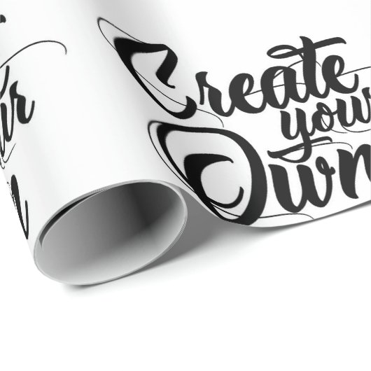 Creëer uw eigen opvulpapier cadeaupapier (Rol Hoek)