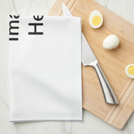 Creëer uw eigen originele persoonlijke cadeautjes theedoek (Quarter Fold)