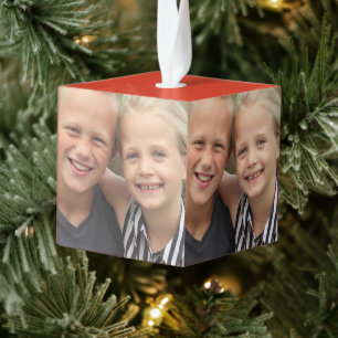 Creëer Uw Eigen Ornament van de Foto Douanehouten 