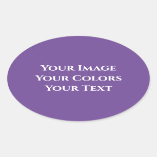 Creëer Uw eigen Ovale Sticker