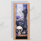 Creëer Uw eigen Paarse Gotische Magic Bladwijzer (Voorkant / Achterkant)