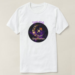 Creëer Uw eigen Paarse Hemelse Boogschutter T-shirt