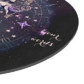 Creëer Uw eigen Paarse hemelse zeemeermin Snijplank (Hoek)