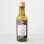 Creëer Uw eigen Paarse hemelse zeemeermin Wijn Etiket (Voorkant)